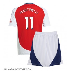 Arsenal Gabriel Martinelli #11 Kotipaita Lapsille 2024-25 Lyhythihainen (+ shortsit)